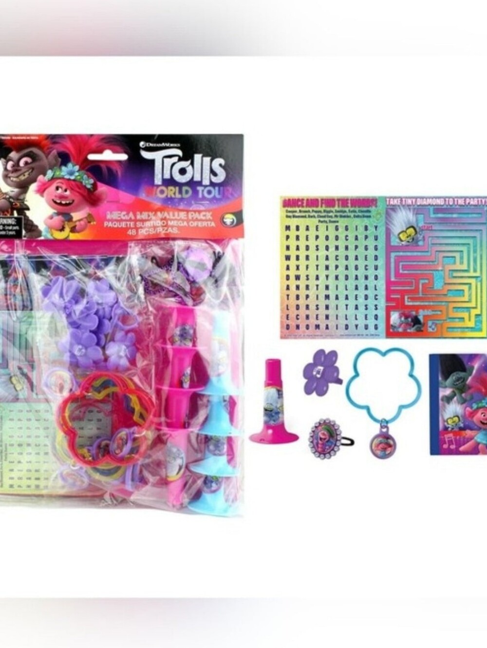 Trolls World Tour Mega Mix Favor Pack